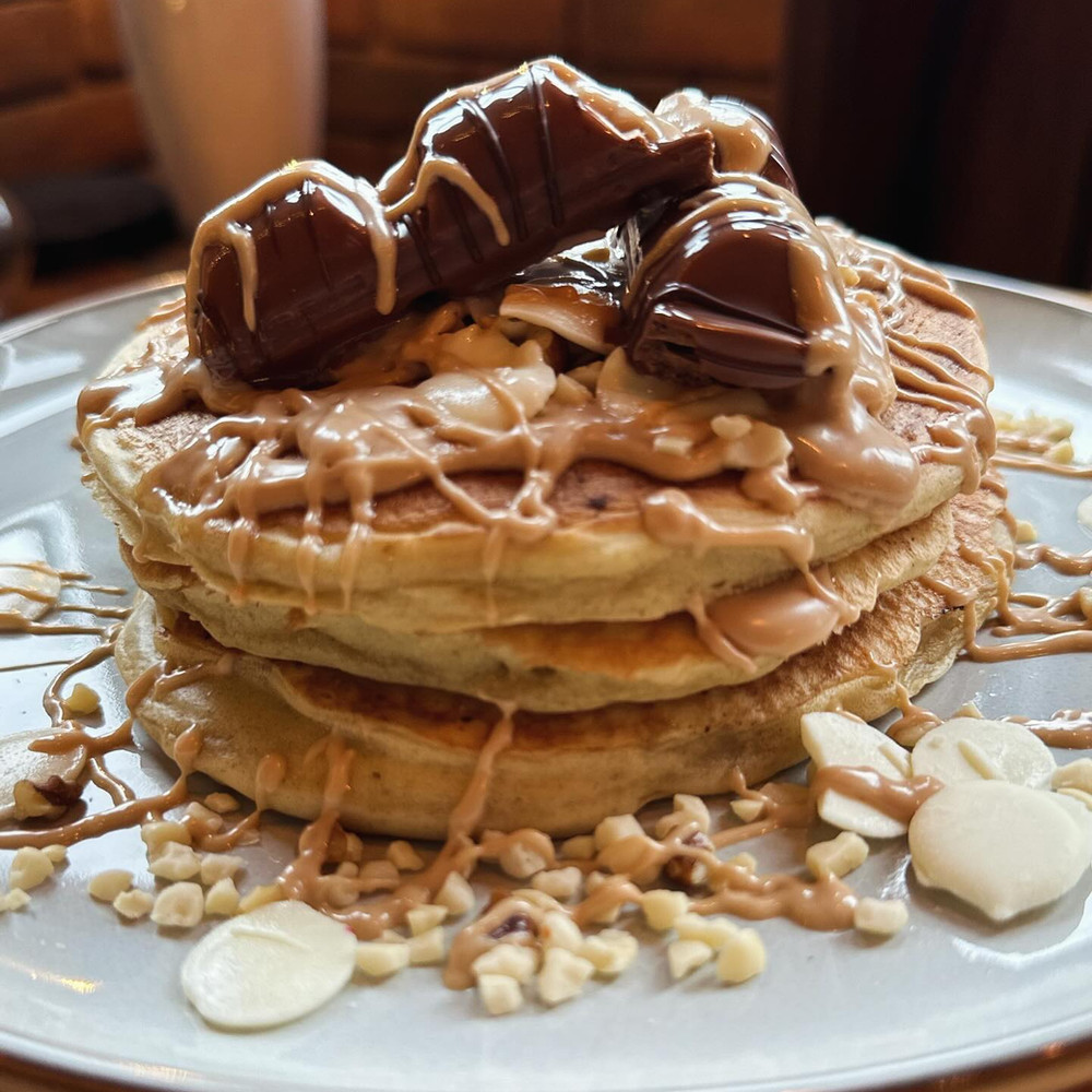 Kinder Delight pancakes